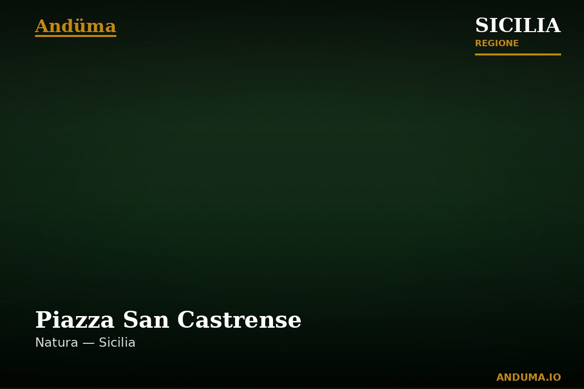 Piazza San Castrense — Punto di interesse a Palermo, Palermo