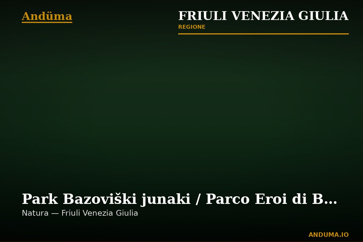 Park Bazoviški junaki / Parco Eroi di Basovizza — Punto di interesse a Trieste, Trieste