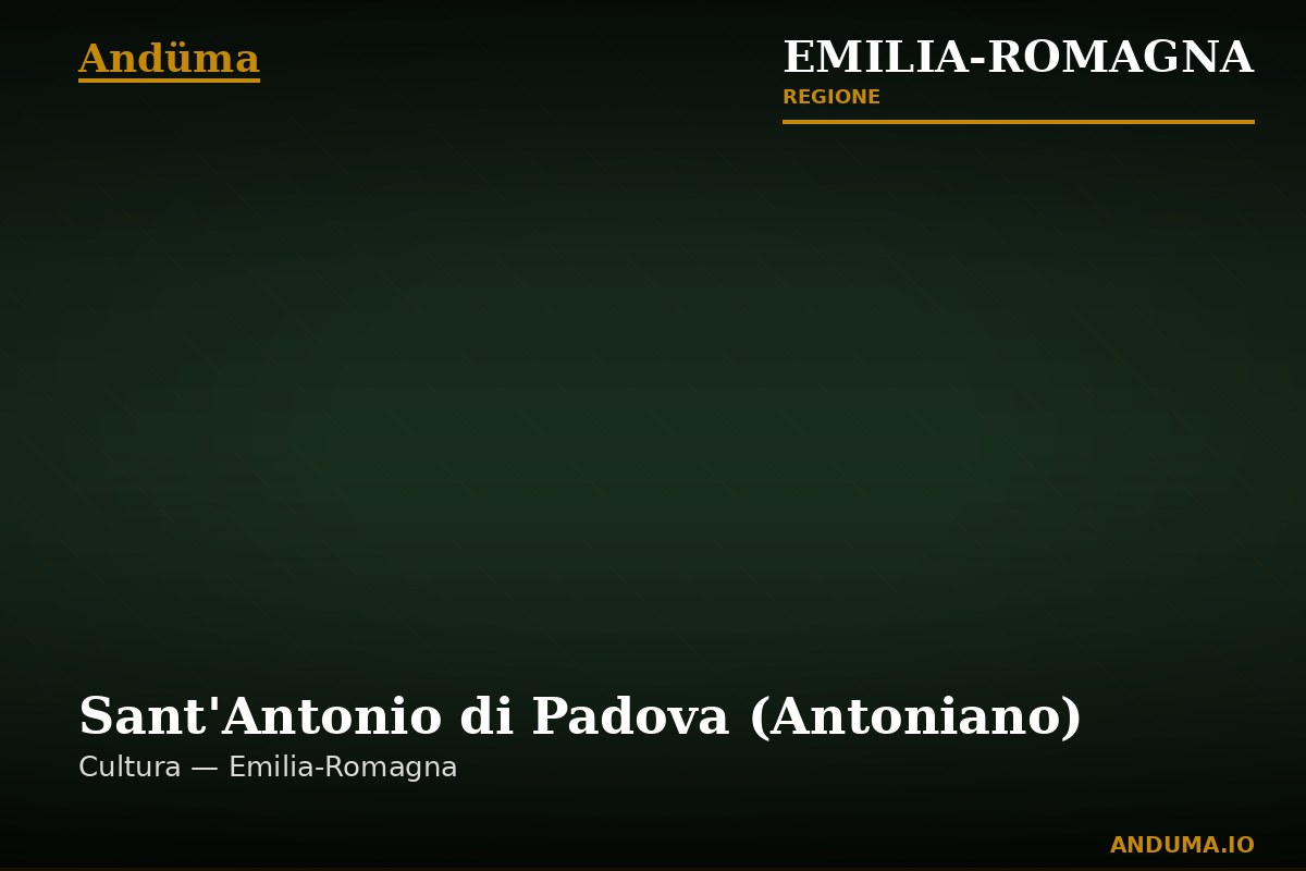 Sant'Antonio di Padova (Antoniano) — Punto di interesse a Bologna, Bologna