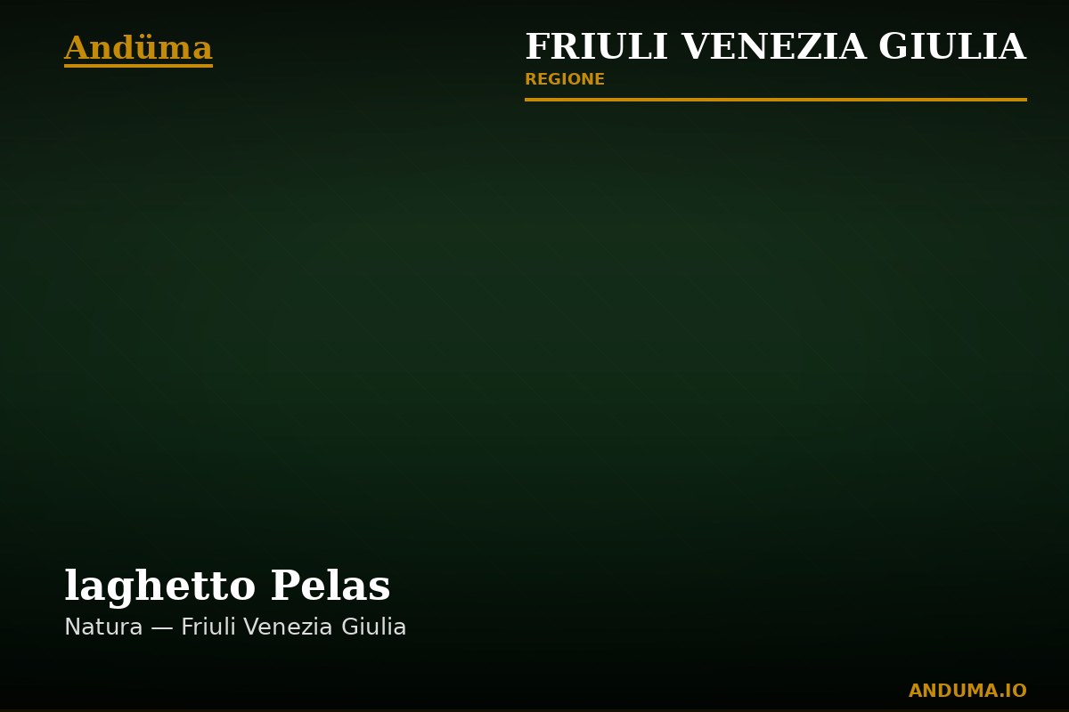 laghetto Pelas — Punto di interesse , Trieste