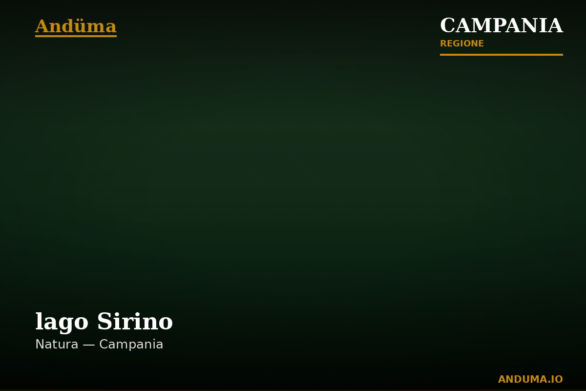 lago Sirino — Punto di interesse , Napoli