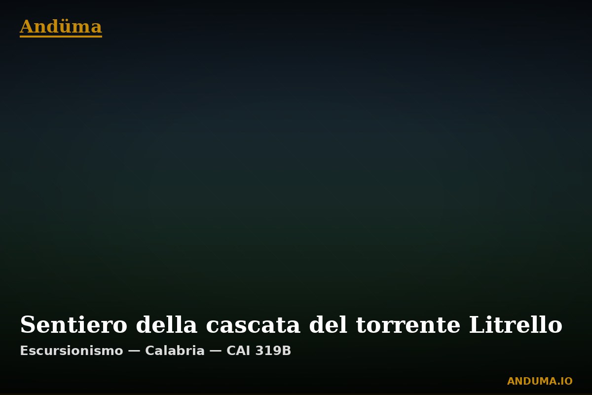 Sentiero della cascata del torrente Litrello — Punto di interesse , Piedmont