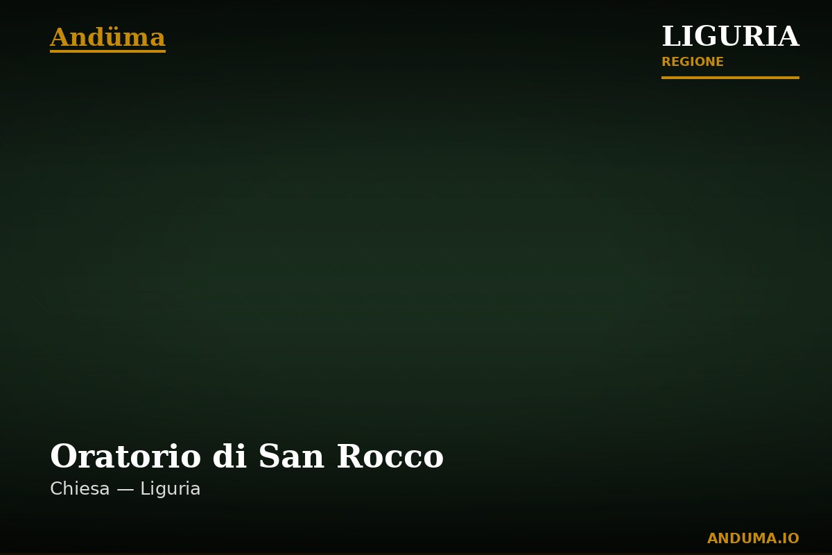 Oratorio di San Rocco — Punto di interesse a Cinque Terre, La Spezia