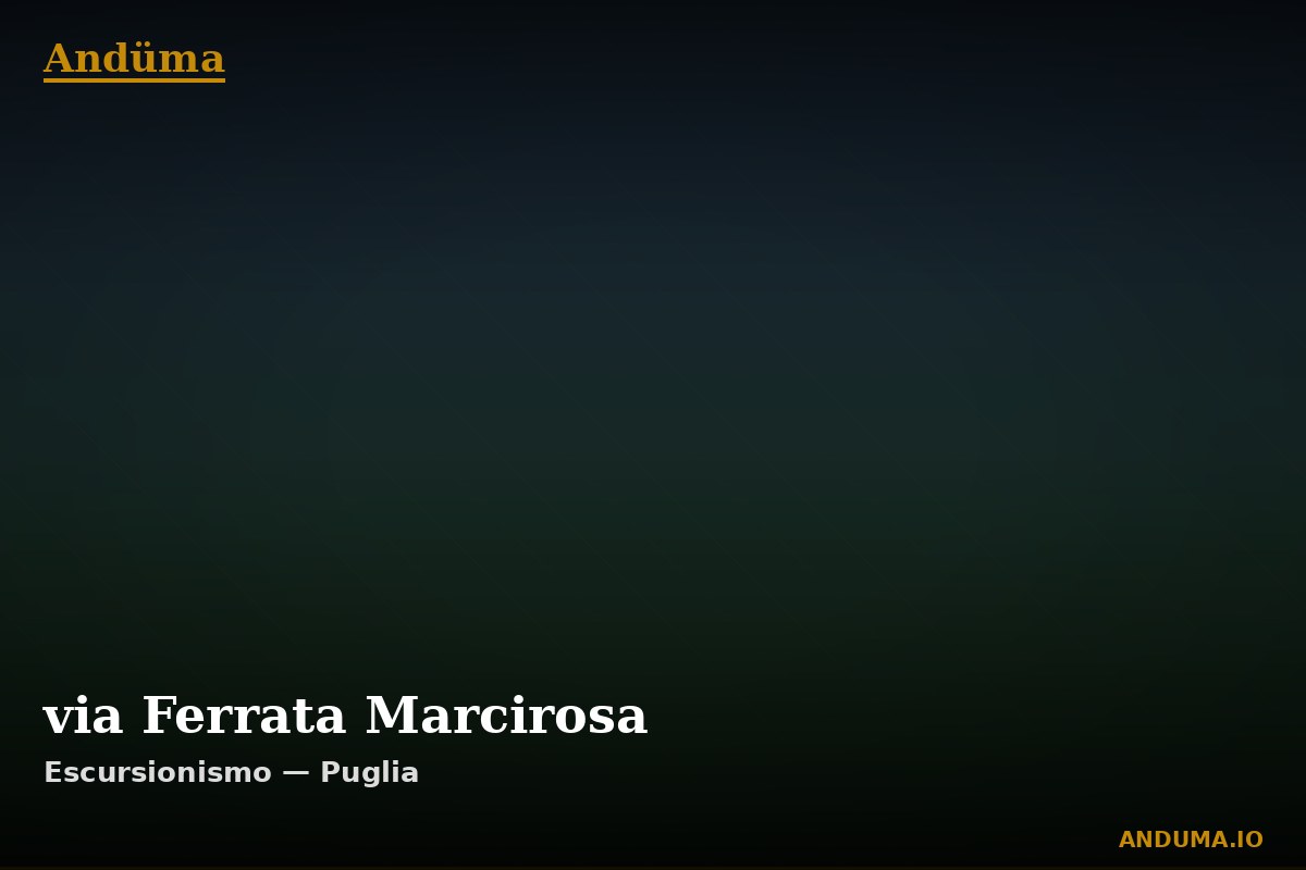 via Ferrata Marcirosa — Punto di interesse , Bari