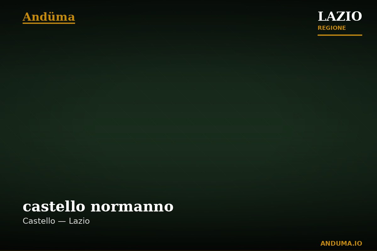 castello normanno — Punto di interesse , Roma