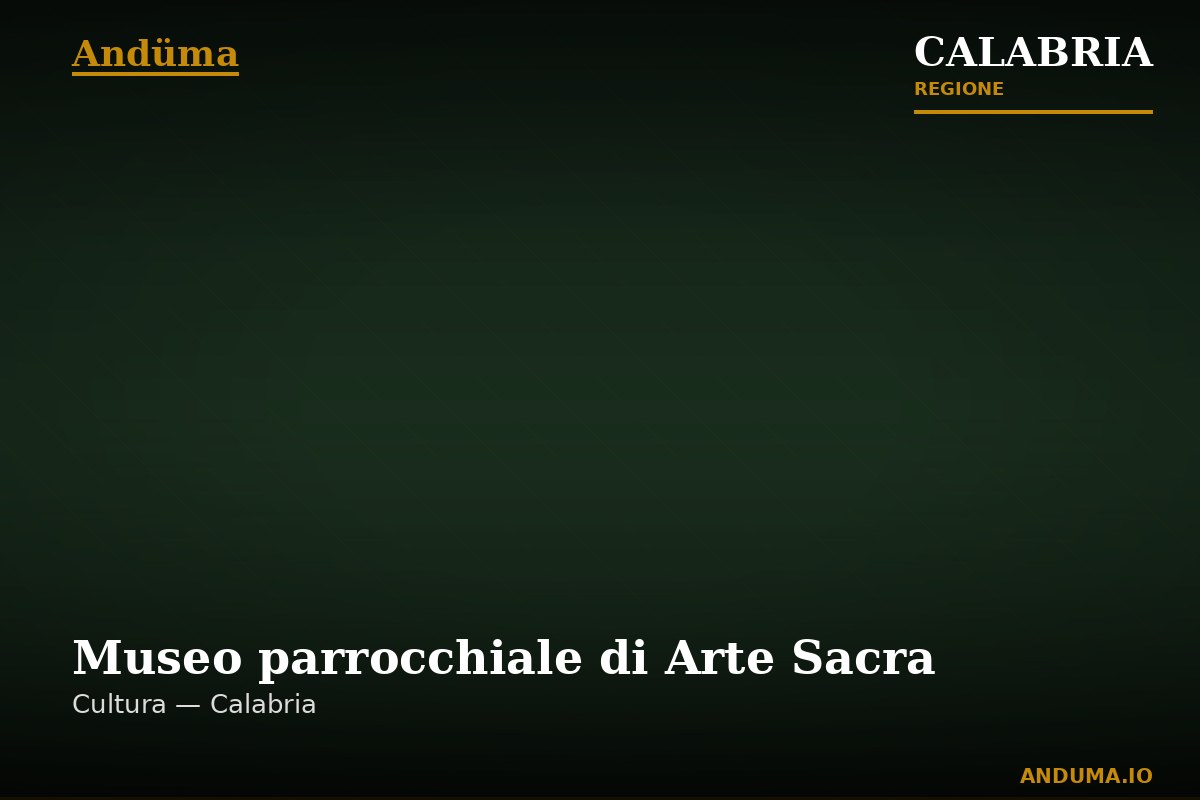 Museo parrocchiale di Arte Sacra — Punto di interesse , Reggio Calabria