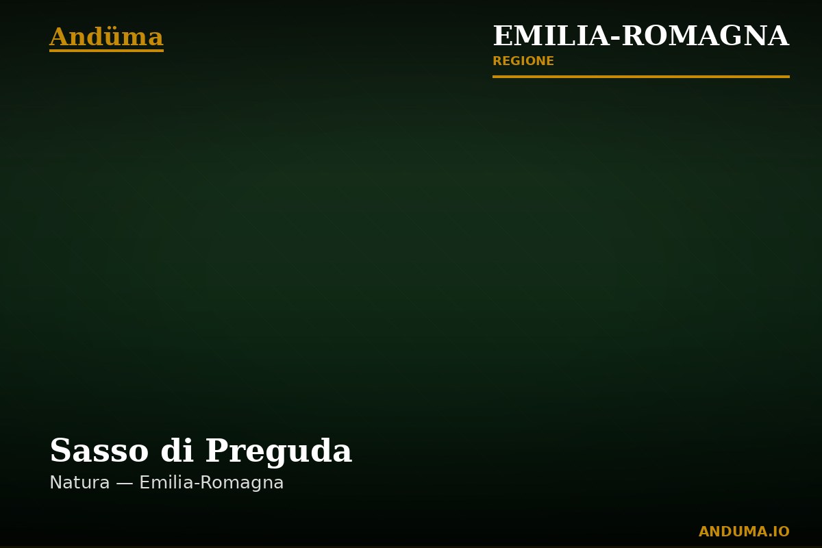 Sasso di Preguda — Punto di interesse , Bologna