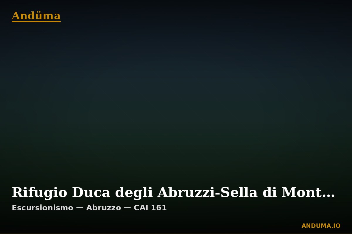 Rifugio Duca degli Abruzzi-Sella di Monte Aquila — Punto di interesse , Piedmont