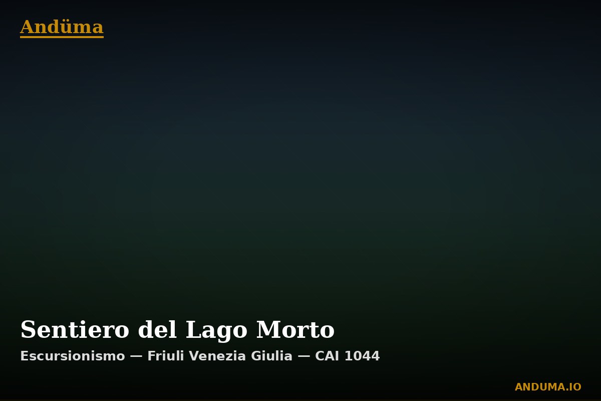 Sentiero del Lago Morto — Punto di interesse , Piedmont