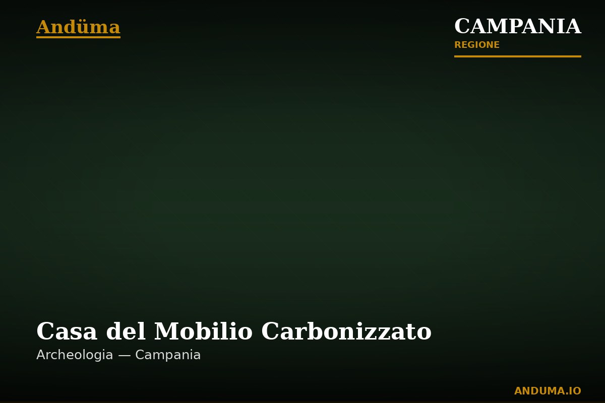 Casa del Mobilio Carbonizzato — Punto di interesse , Napoli