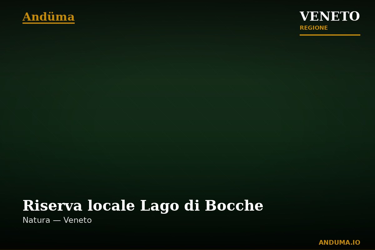 Riserva locale Lago di Bocche — Punto di interesse , Venezia