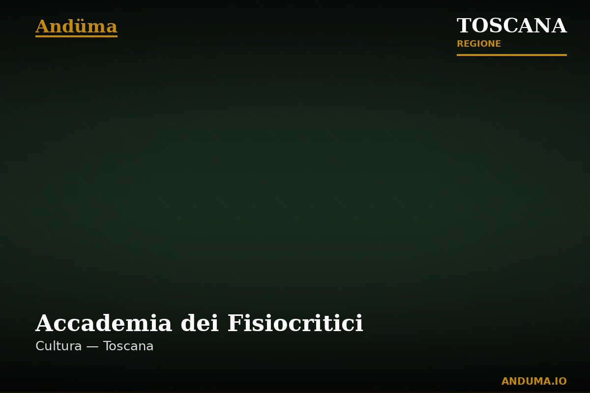 Accademia dei Fisiocritici