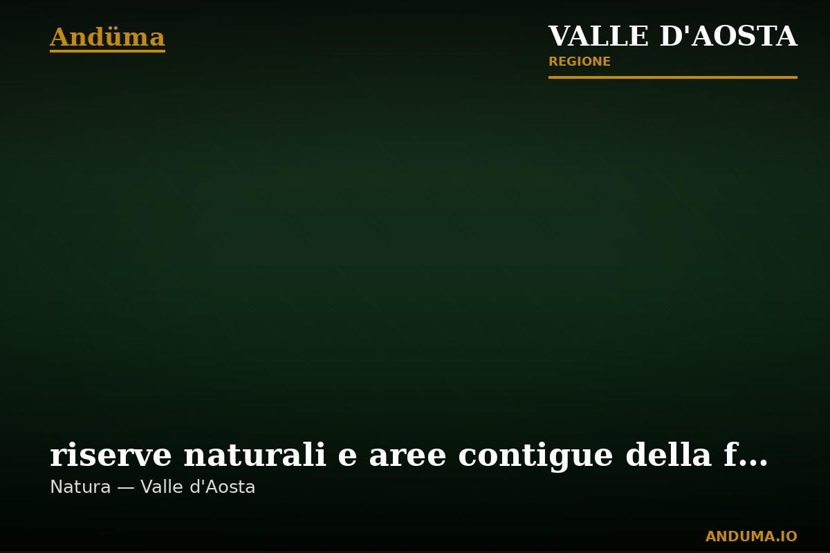 riserve naturali e aree contigue della fascia fluviale del Po