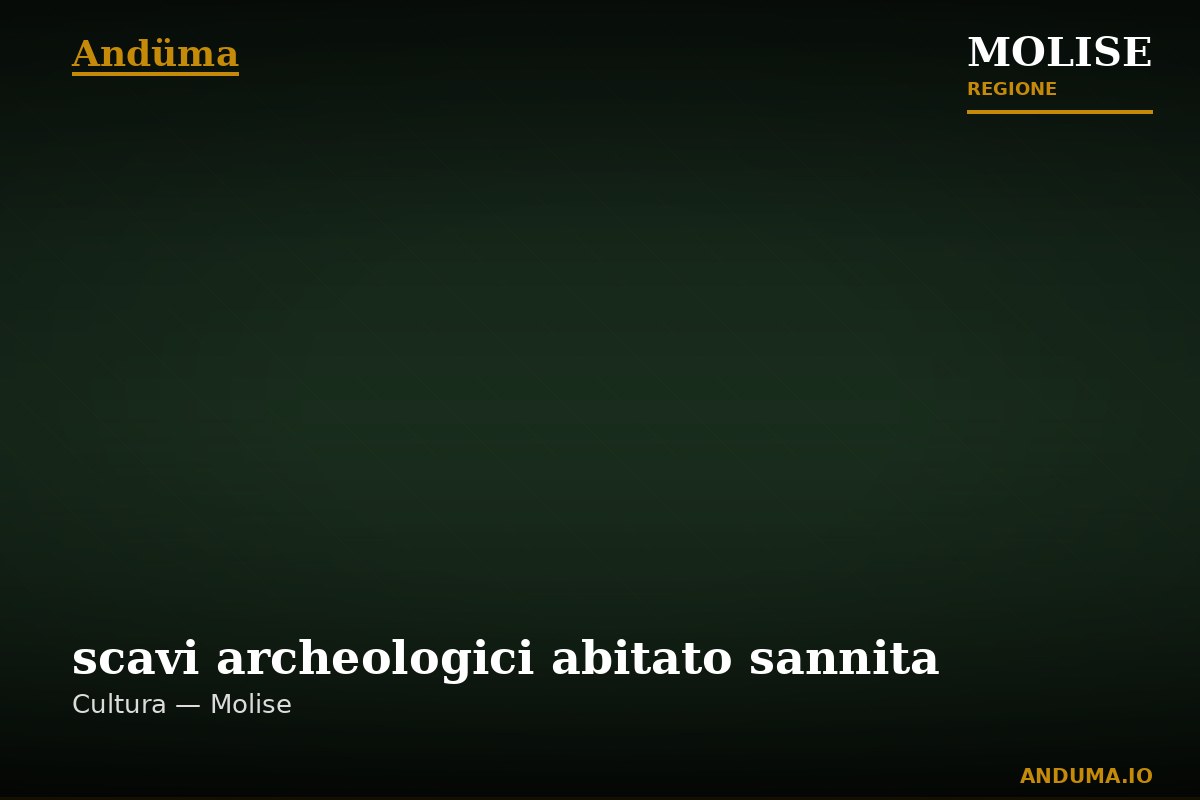 scavi archeologici abitato sannita — Punto di interesse a Campobasso, Campobasso