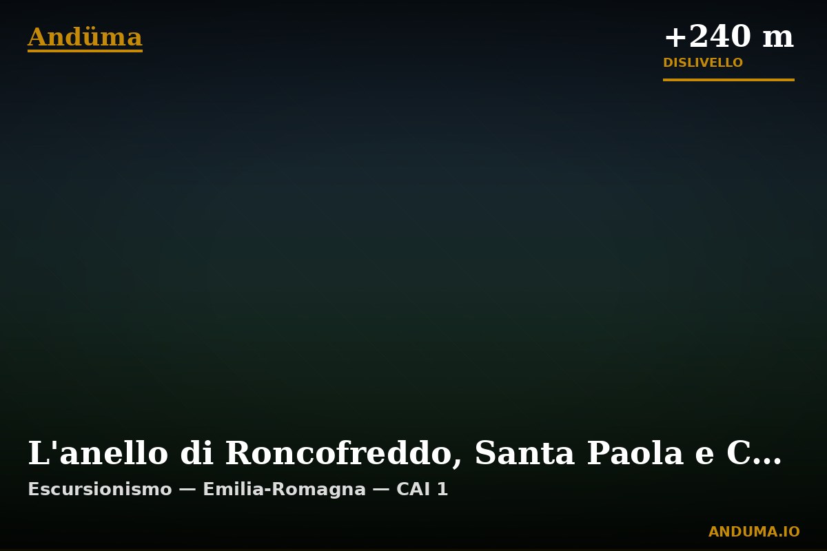 L'anello di Roncofreddo, Santa Paola e Castiglione — Punto di interesse , Piedmont