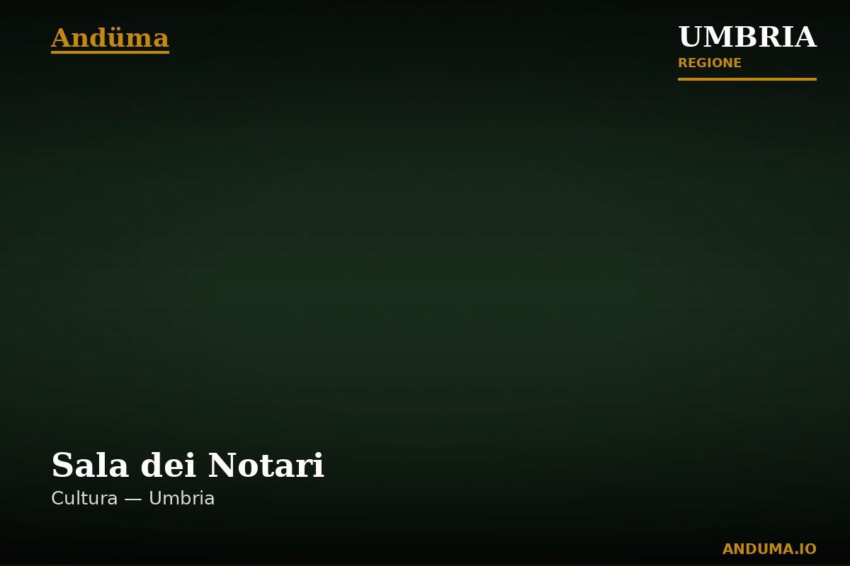 Sala dei Notari — Punto di interesse a Perugia, Perugia