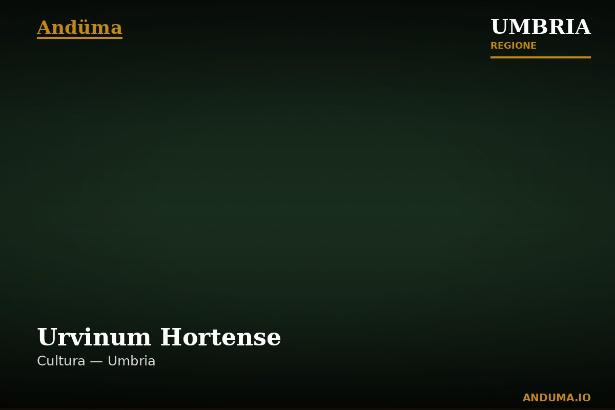 Urvinum Hortense — Punto di interesse , Perugia