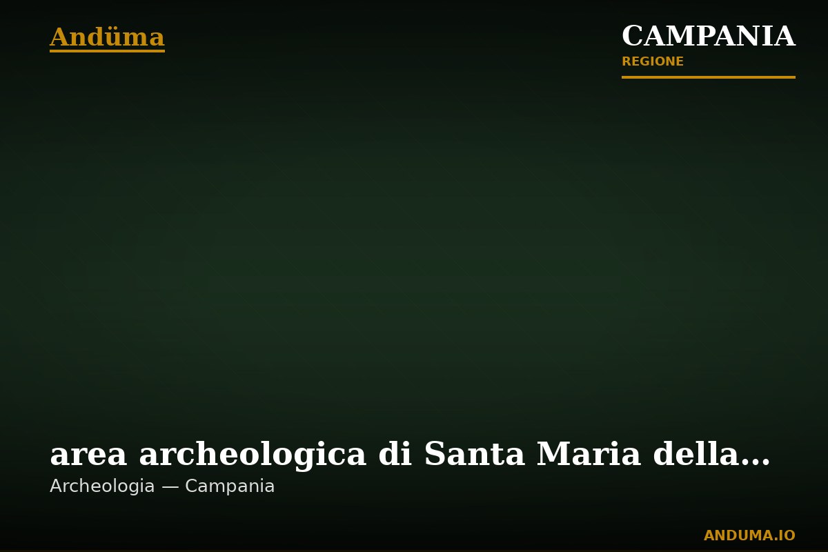 area archeologica di Santa Maria della Strada — Punto di interesse , Napoli