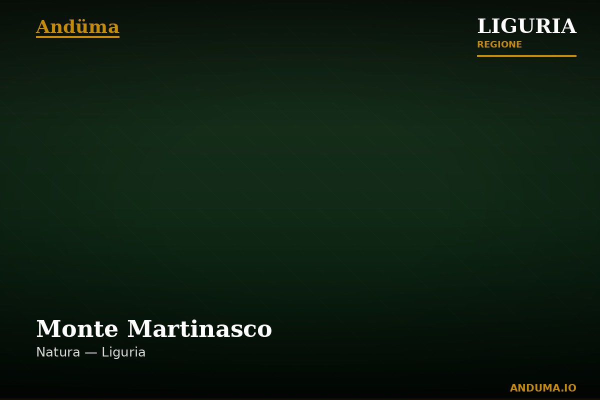 Monte Martinasco — Punto di interesse a Cinque Terre, La Spezia