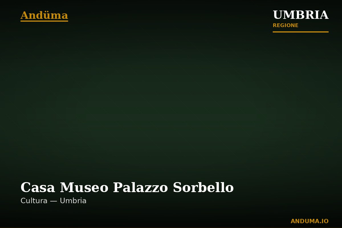 Casa Museo Palazzo Sorbello — Punto di interesse a Perugia, Perugia