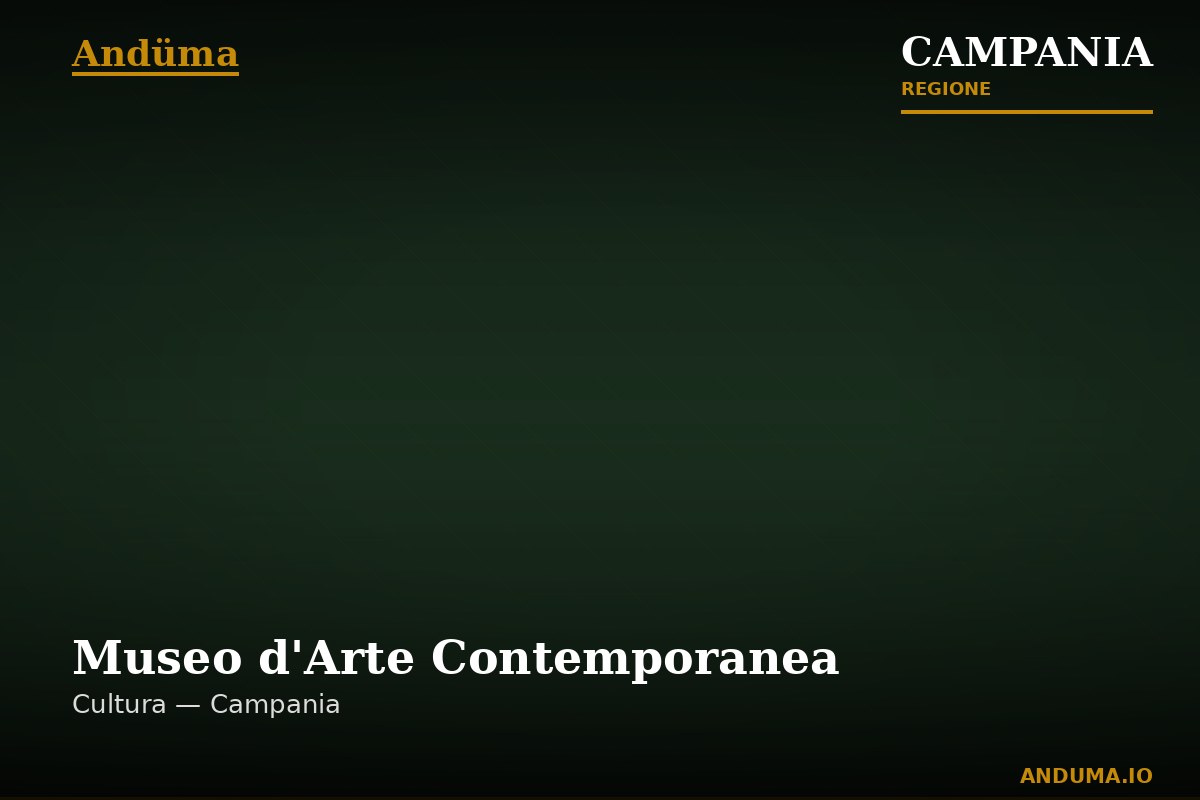 Museo d'Arte Contemporanea — Punto di interesse , Napoli