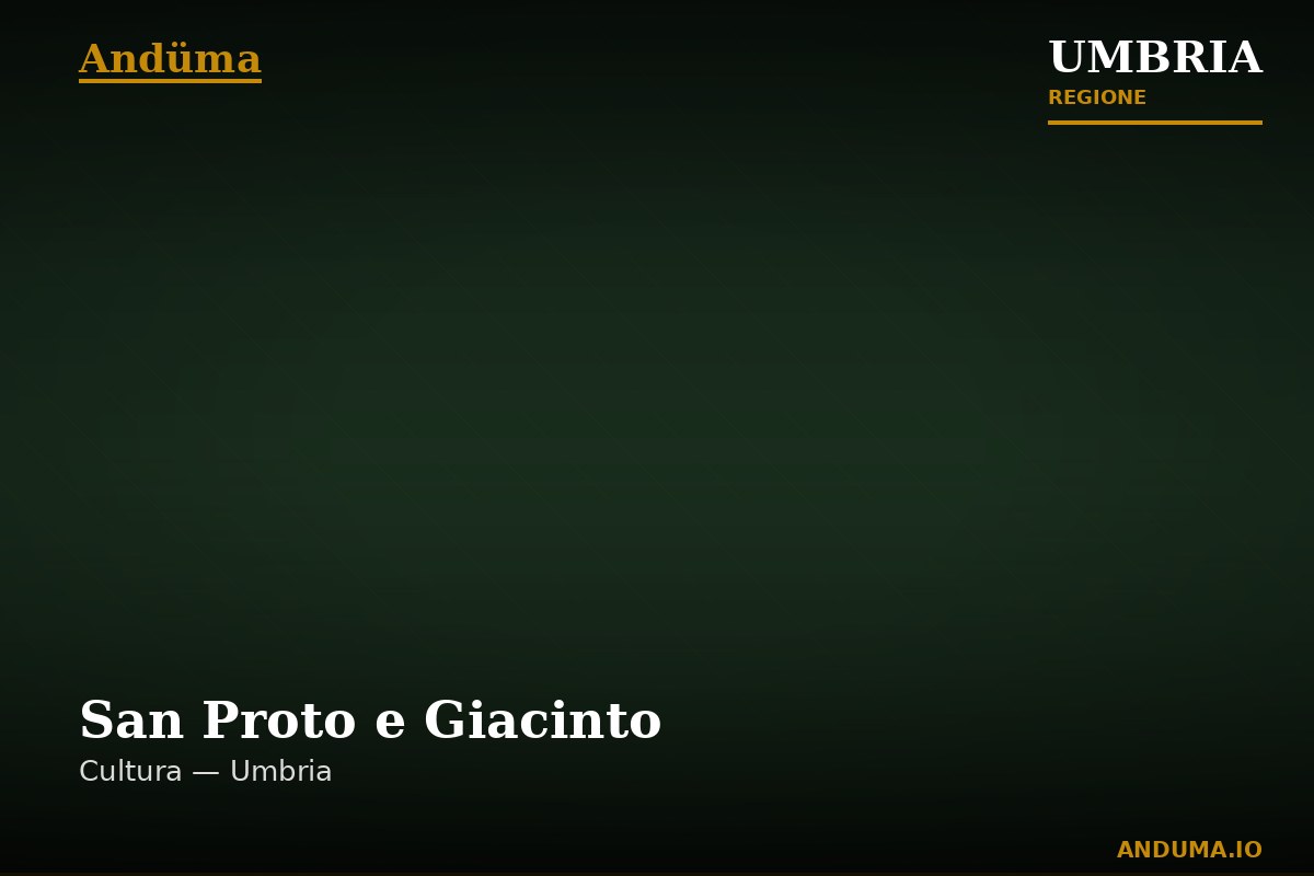 San Proto e Giacinto — Punto di interesse a Perugia, Perugia