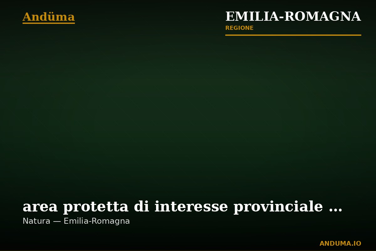 area protetta di interesse provinciale Costiera Celle Ligure e Varazze — Punto di interesse , Bologna