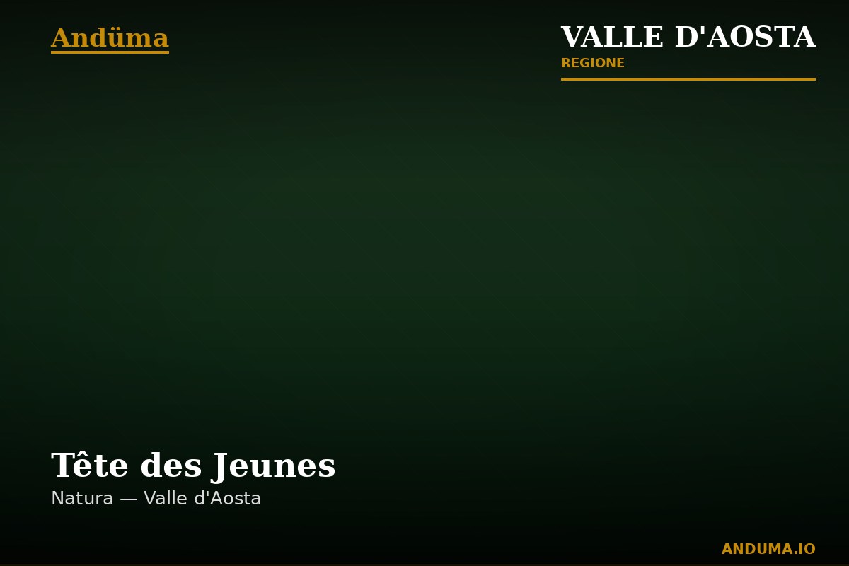Tête des Jeunes — Punto di interesse a Courmayeur, Aosta