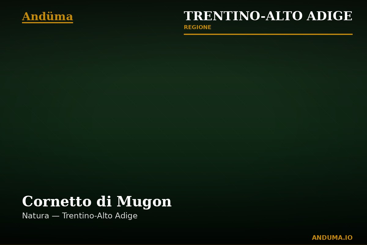 Cornetto di Mugon — Punto di interesse a Trento, Trento