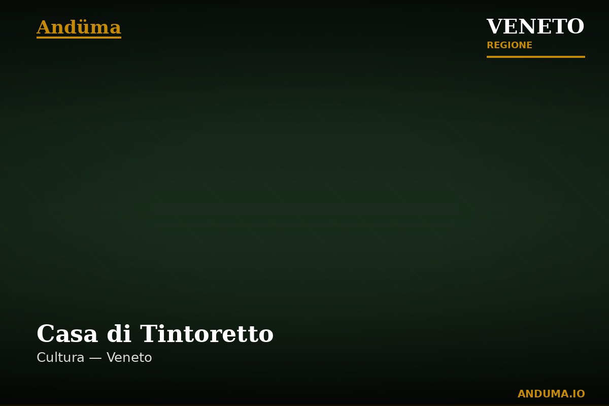 Casa di Tintoretto — Punto di interesse a Venezia, Venezia
