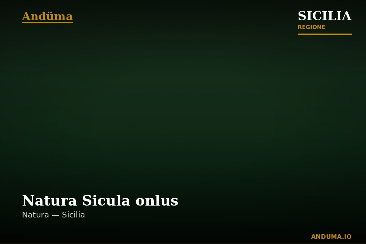 Natura Sicula onlus — Punto di interesse a Siracusa, Siracusa