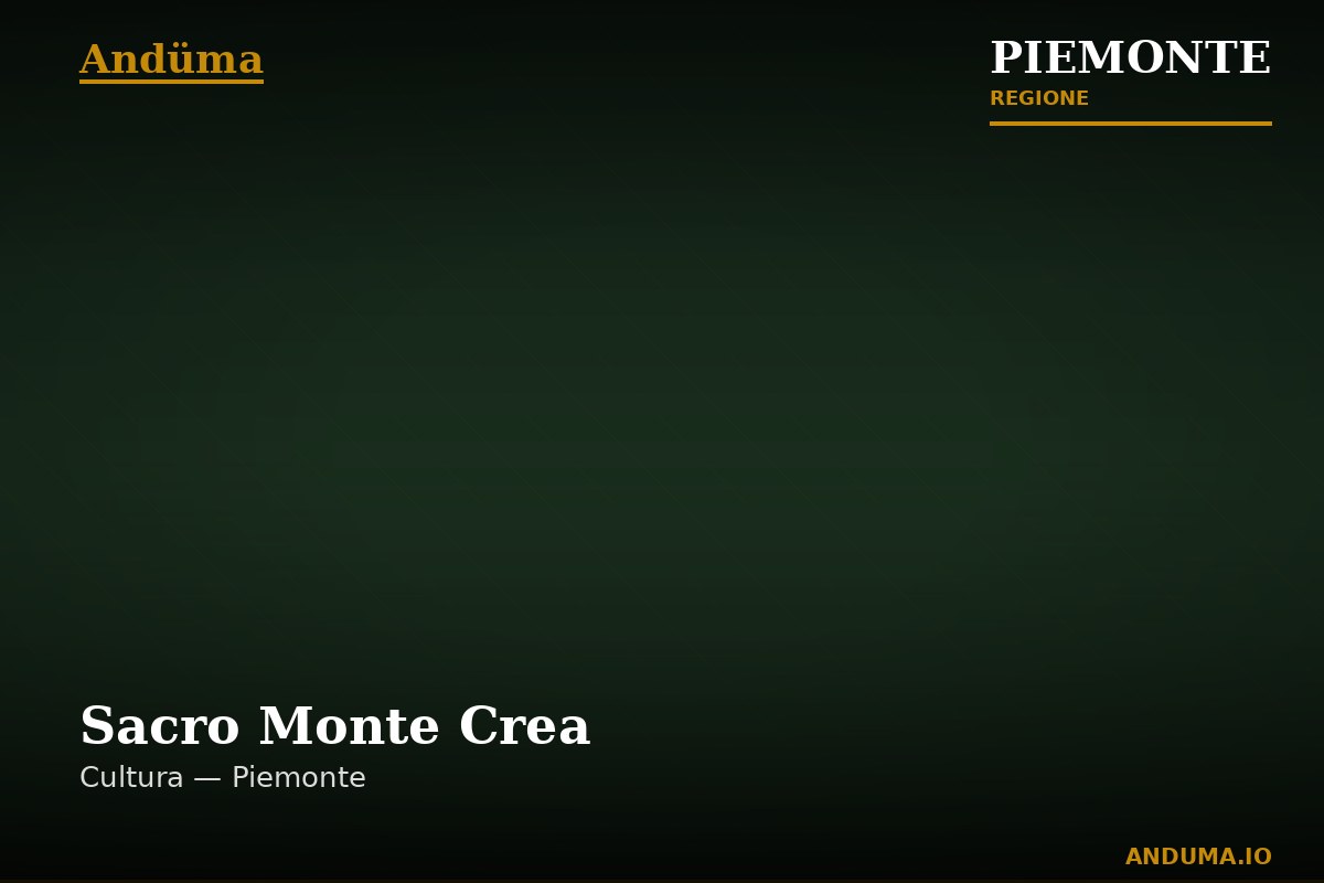 Sacro Monte Crea — Punto di interesse , Alessandria