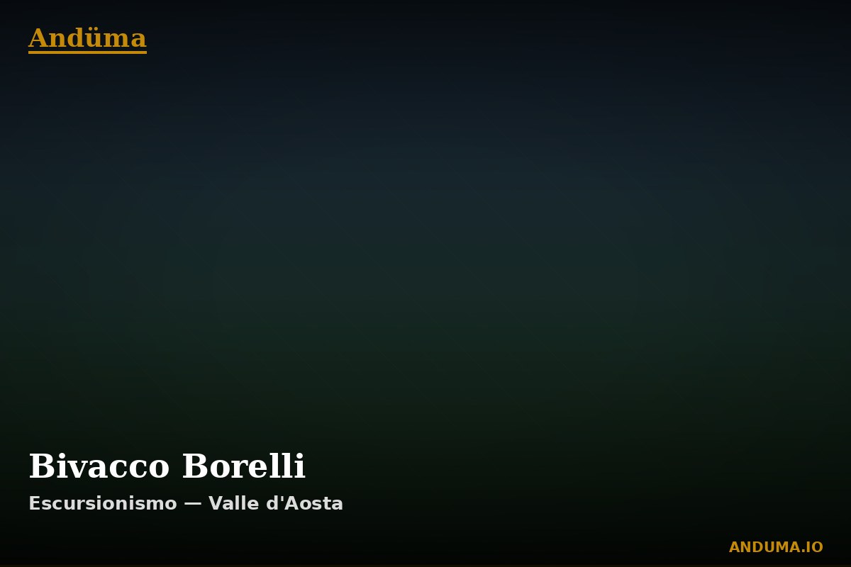 Bivacco Borelli — Punto di interesse a Courmayeur, Aosta