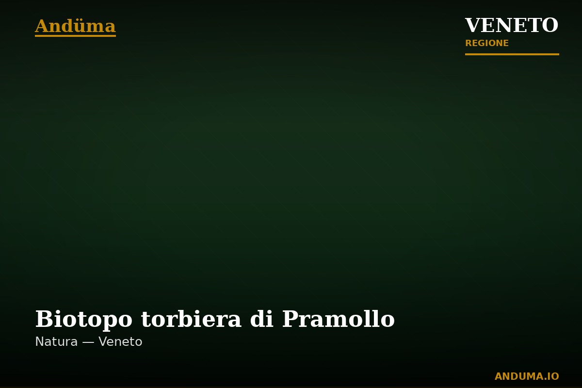 Biotopo torbiera di Pramollo — Punto di interesse , Venezia