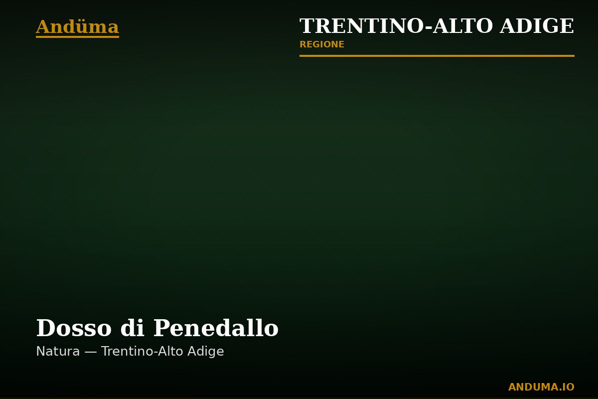 Dosso di Penedallo — Punto di interesse a Trento, Trento