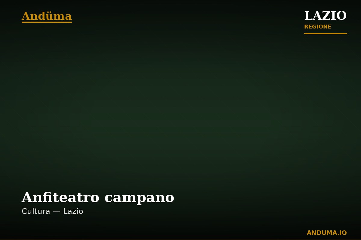 Anfiteatro campano — Punto di interesse , Roma