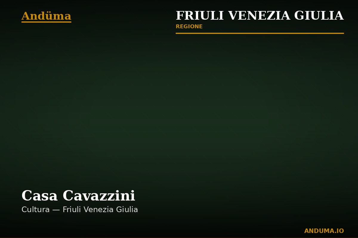 Casa Cavazzini — Punto di interesse a Udine, Udine
