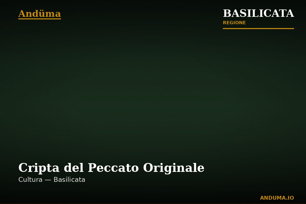 Cripta del Peccato Originale — Punto di interesse a Matera, Matera