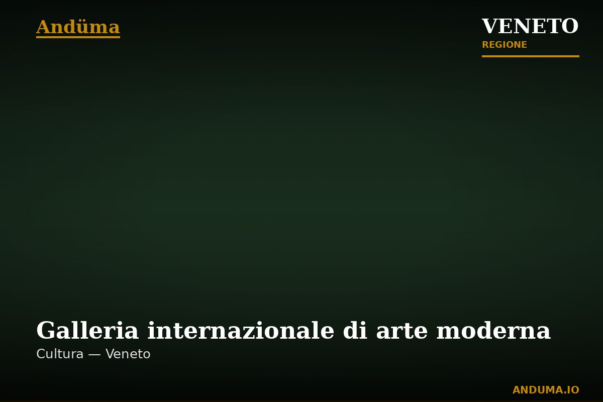 Galleria internazionale di arte moderna — Punto di interesse a Venezia, Venezia