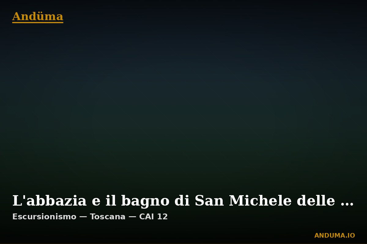 L'abbazia e il bagno di San Michele delle Formiche — Punto di interesse , Piedmont