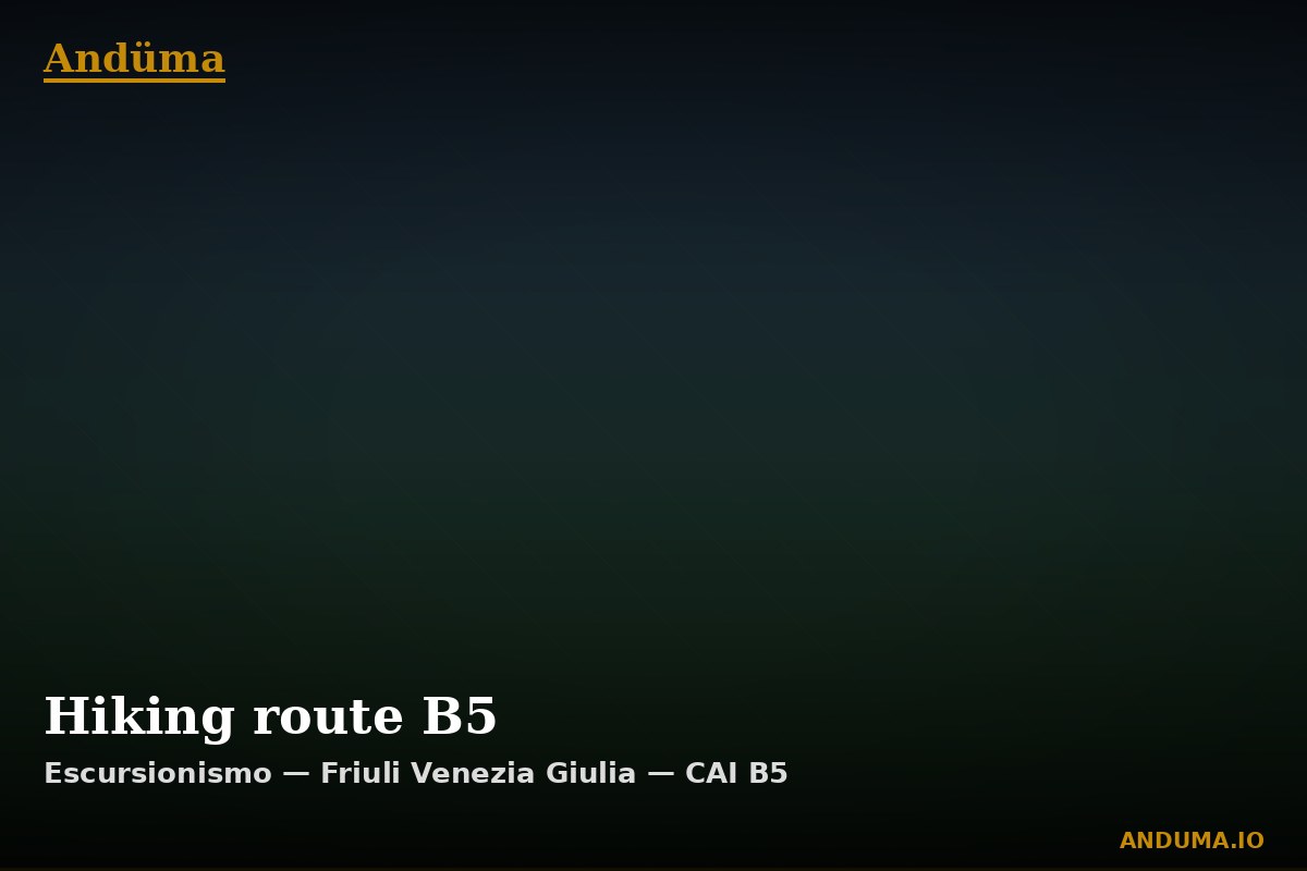 Hiking route B5 — Punto di interesse , Piedmont