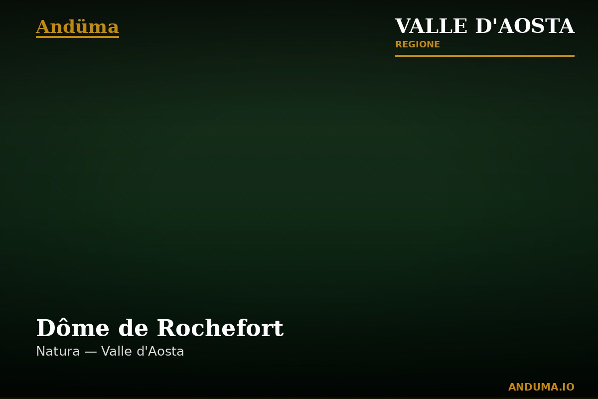 Dôme de Rochefort — Punto di interesse a Courmayeur, Aosta