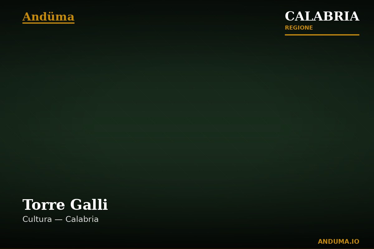 Torre Galli — Punto di interesse a Tropea, Vibo Valentia