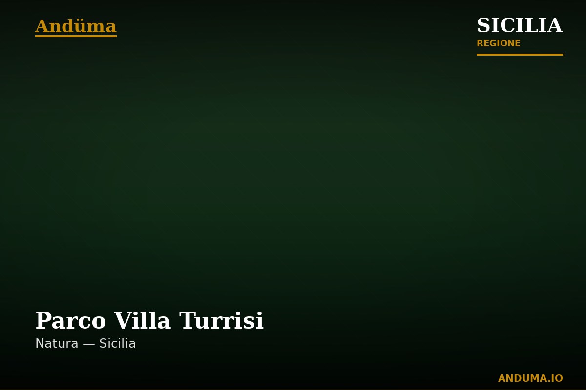 Parco Villa Turrisi — Punto di interesse a Palermo, Palermo