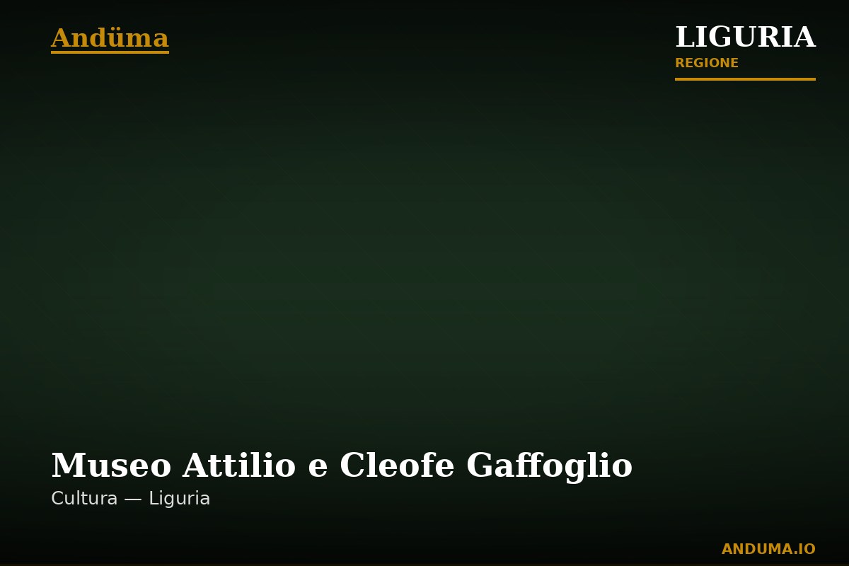 Museo Attilio e Cleofe Gaffoglio — Punto di interesse a Portofino, Genova