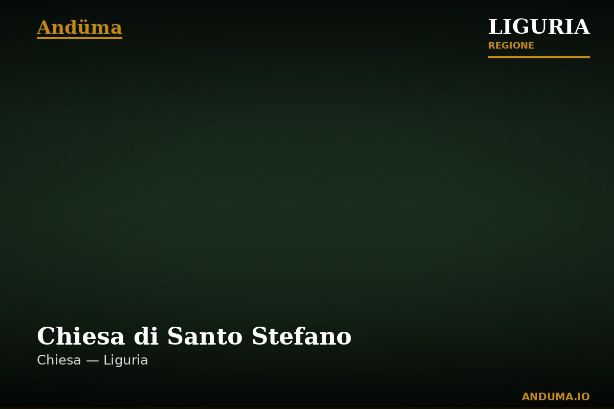 Chiesa di Santo Stefano — Punto di interesse a Cinque Terre, La Spezia