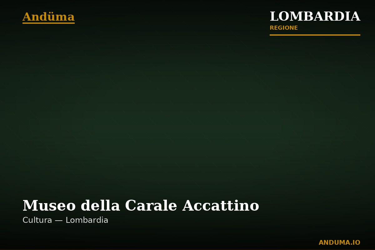 Museo della Carale Accattino — Punto di interesse , Milano
