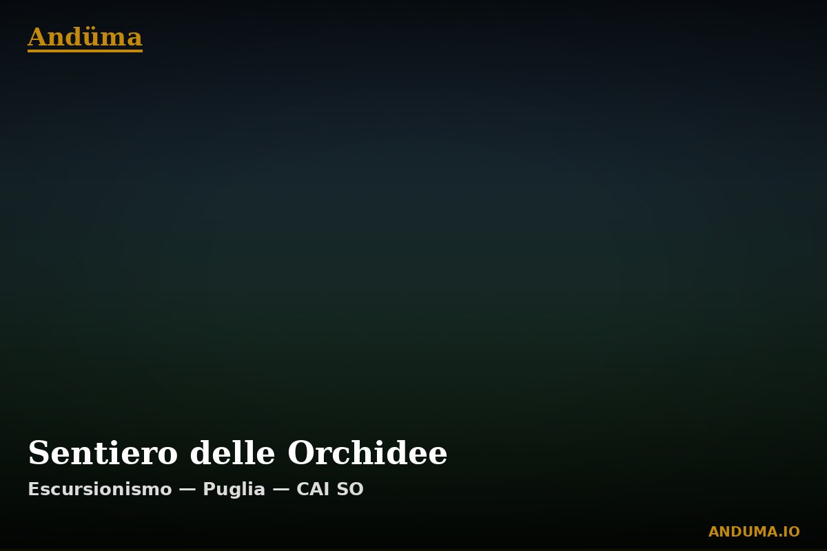 Sentiero delle Orchidee — Punto di interesse , Piedmont