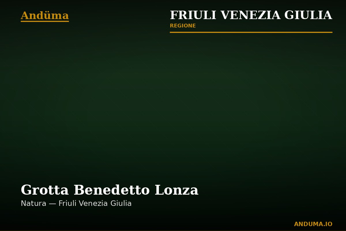 Grotta Benedetto Lonza — Punto di interesse a Trieste, Trieste