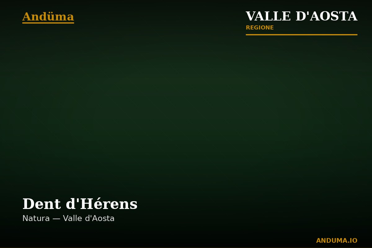 Dent d'Hérens — Punto di interesse a Cervinia, Aosta